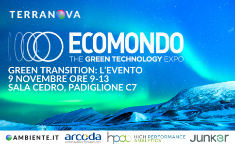 #AmbienteEvents | GREEN TRANSITION, 9 novembre presso la Sala Cedro, Pad.C7 - FIERA ECOMONDO